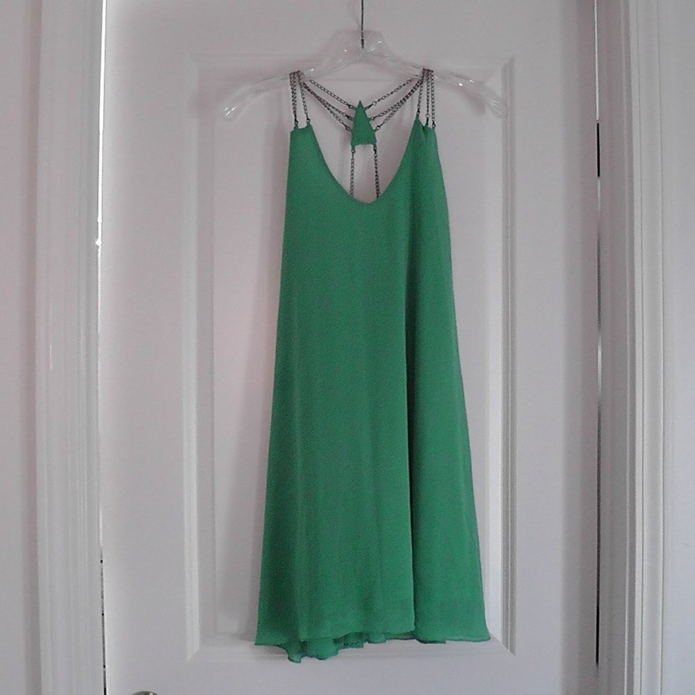 Green Cocktail Dress